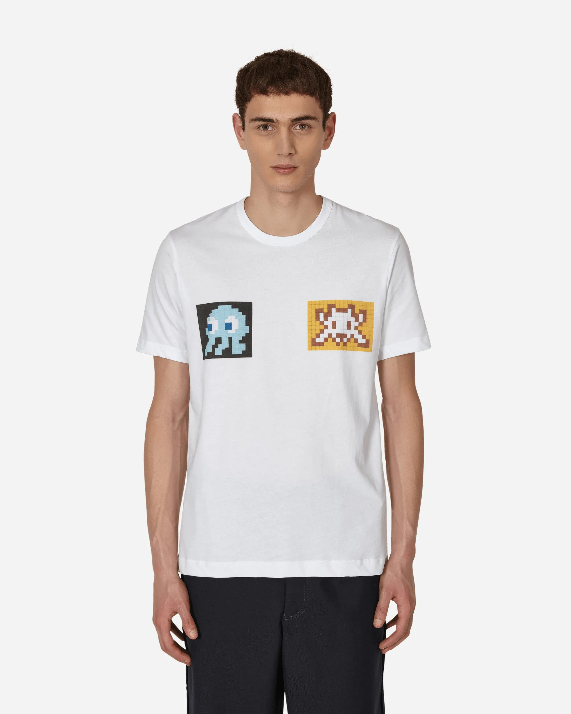 T-shirt Invader A-3 Blanc