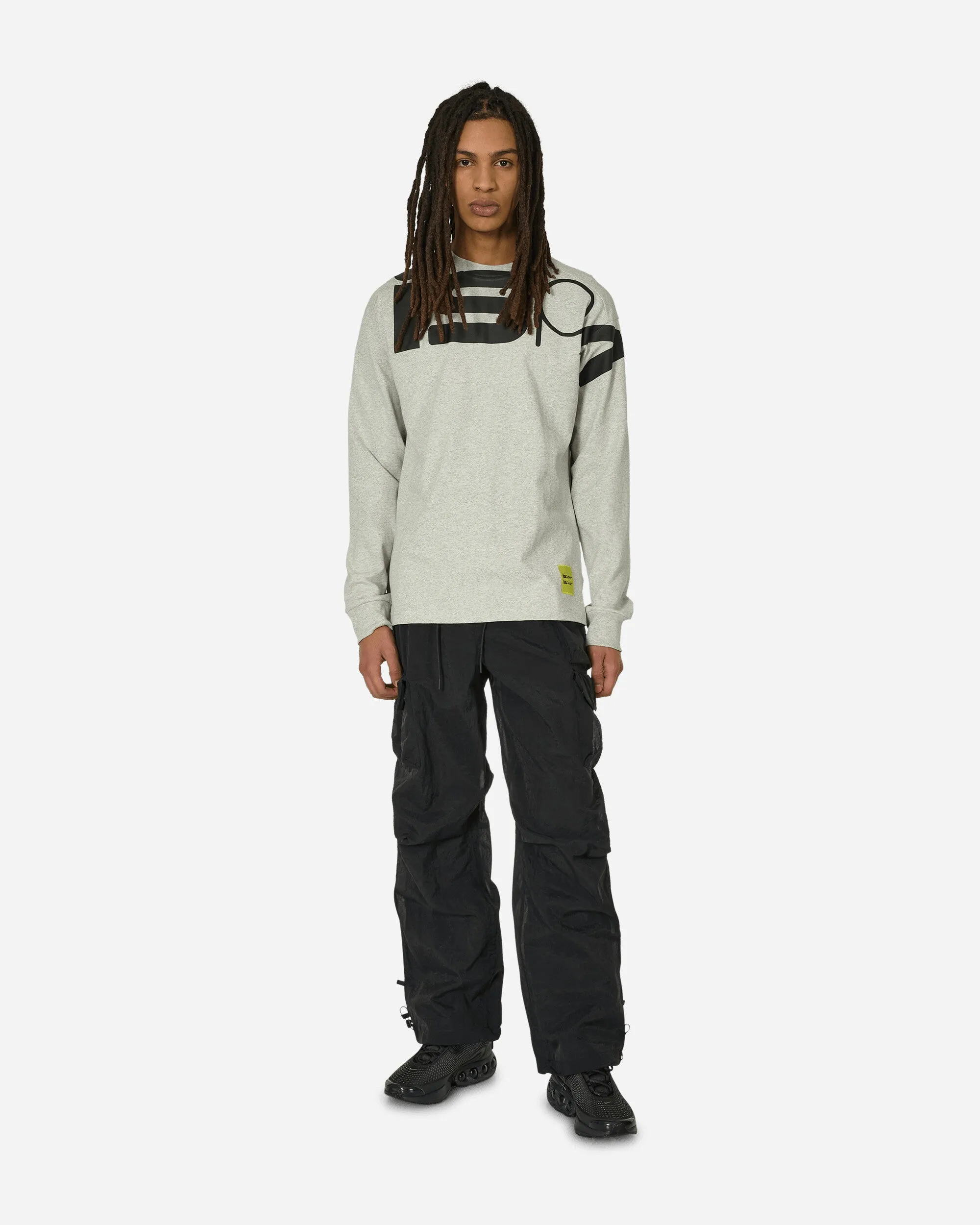 T-shirt manches longues ISPA Gris chiné