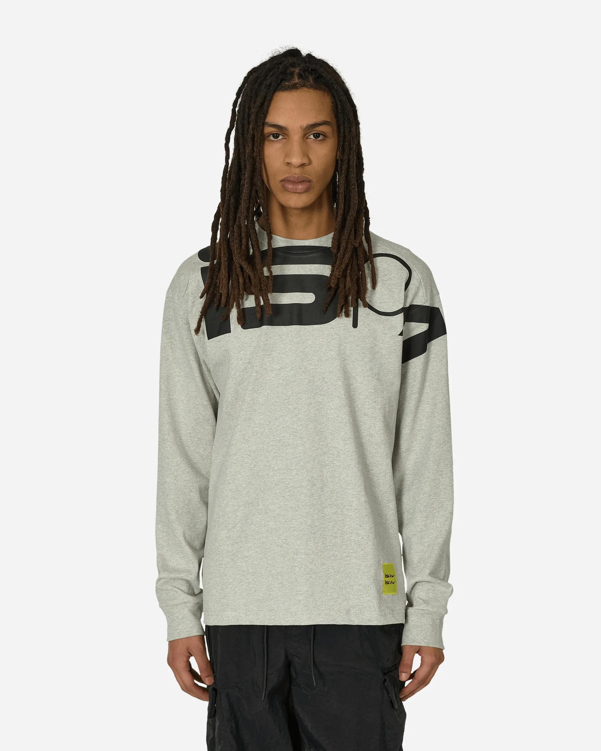 T-shirt manches longues ISPA Gris chiné