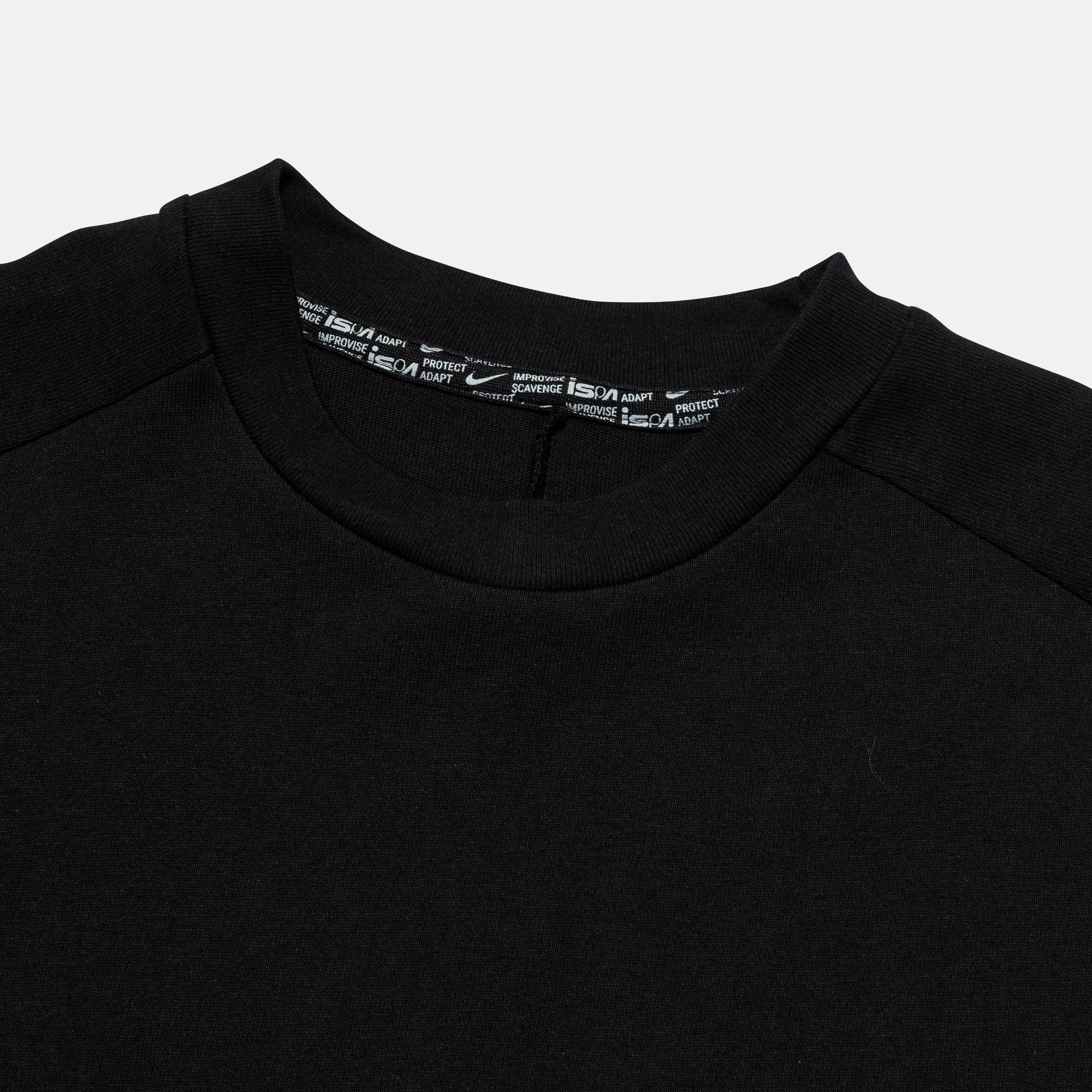 T-shirt ISPA SS - Noir/Bleu Baltique