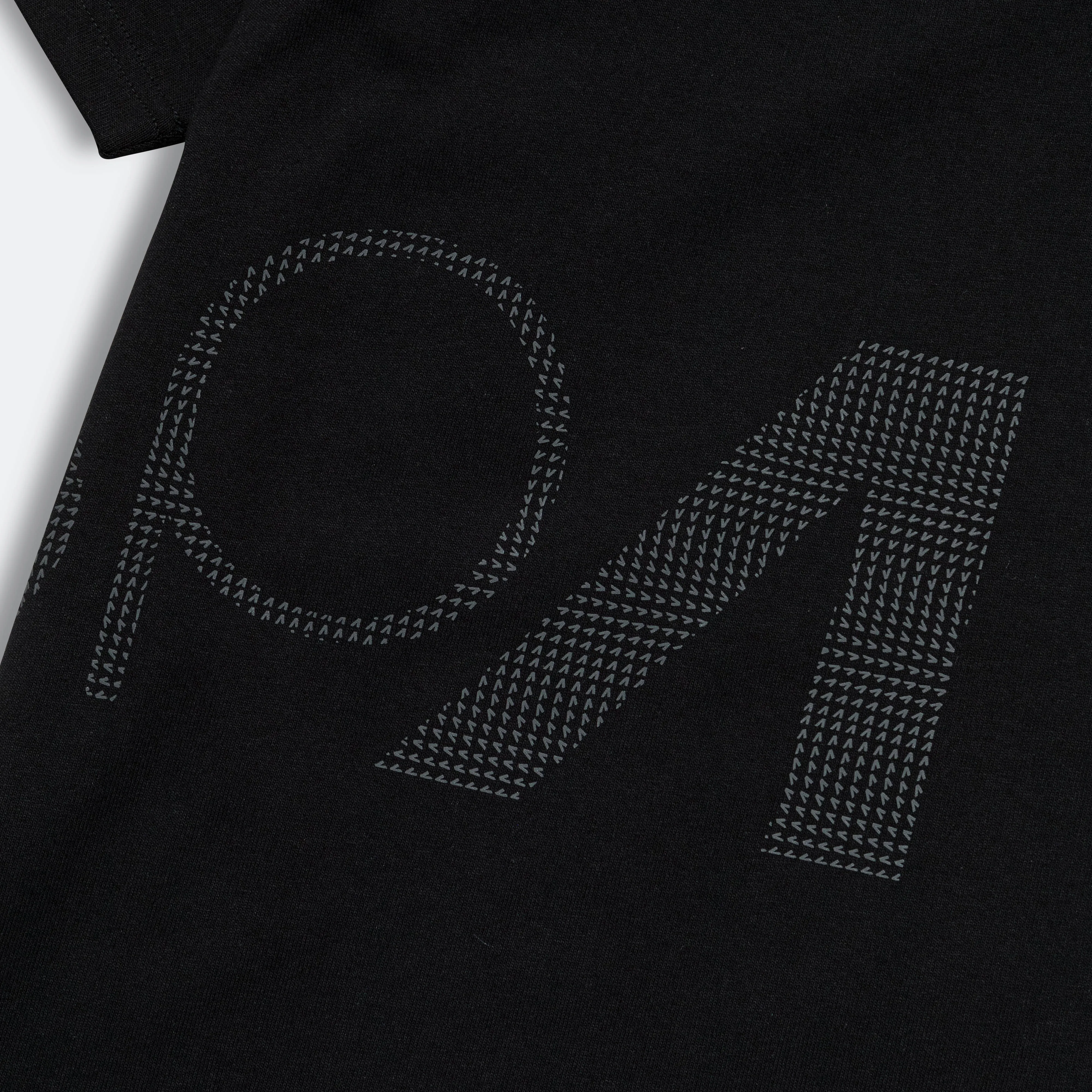 T-shirt ISPA SS - Noir/Bleu Baltique