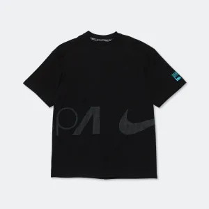 T-shirt ISPA SS - Noir/Bleu Baltique