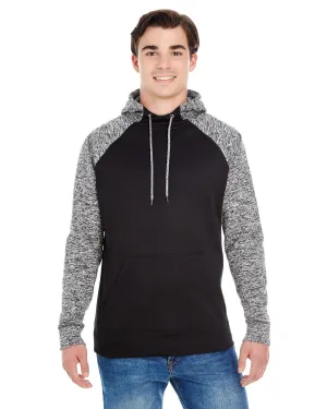 J America JA8612 Pull à capuche adulte à motifs colorés cosmiques