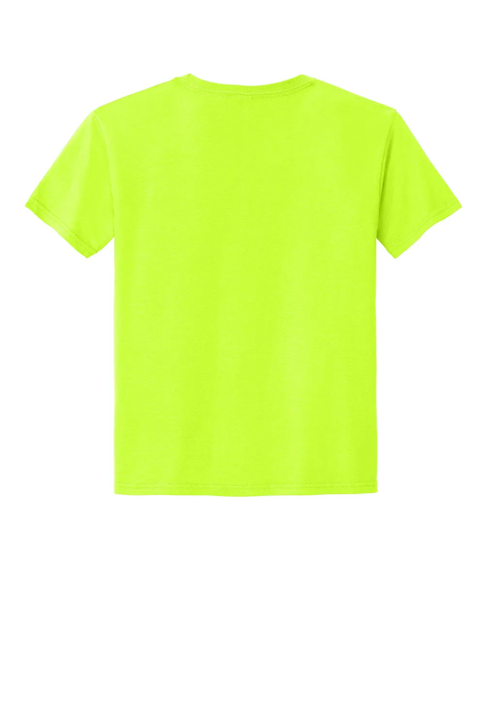 T-shirt classique pour jeunes Jerzees à manches courtes et col rond - Vert sécurité