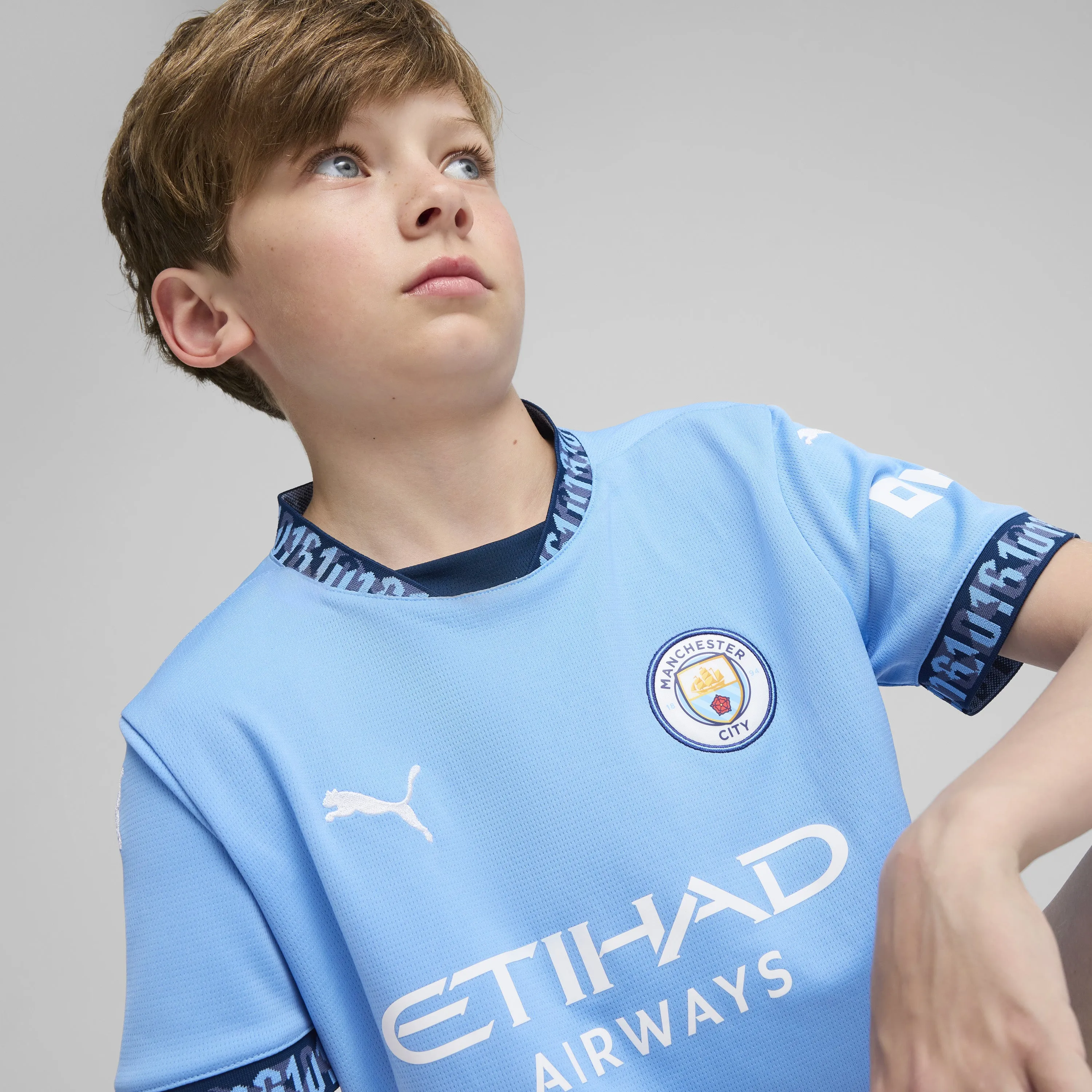 Maillot domicile junior Manchester City 2024/25 - Réplique