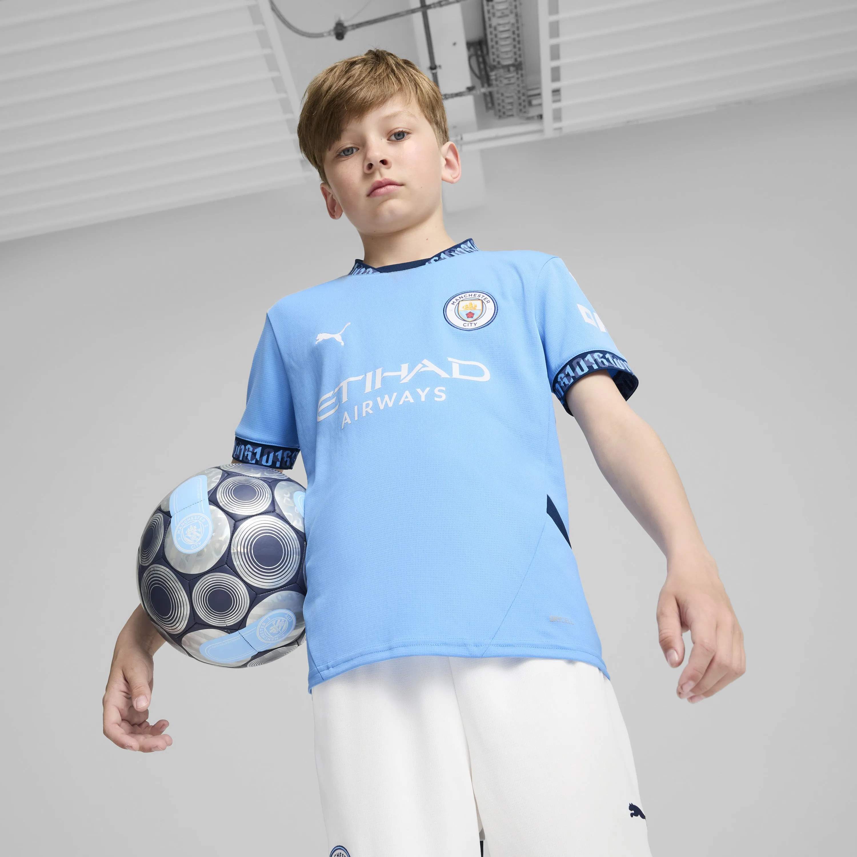 Maillot domicile junior Manchester City 2024/25 - Réplique