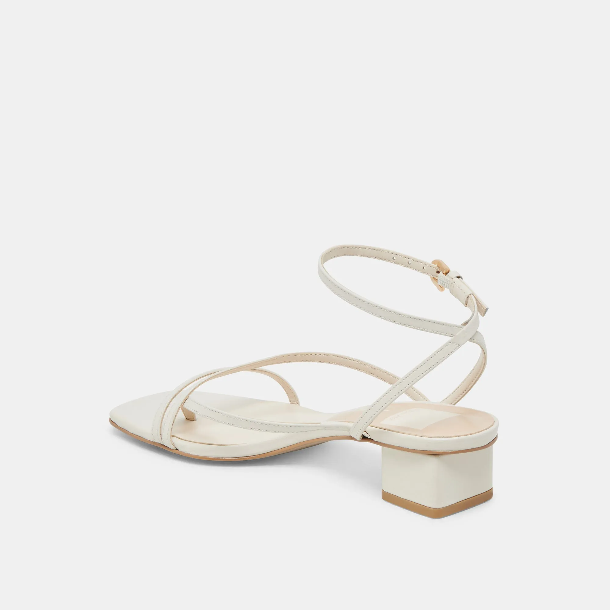 SANDALES KARLOS EN CUIR BONE
