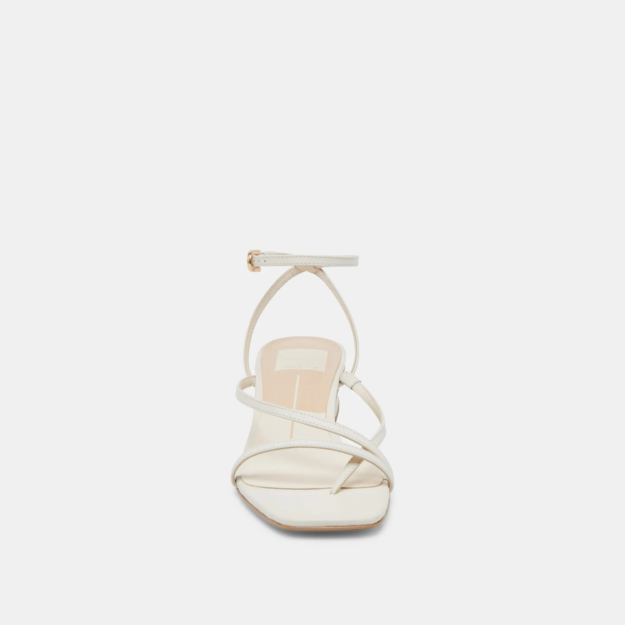 SANDALES KARLOS EN CUIR BONE