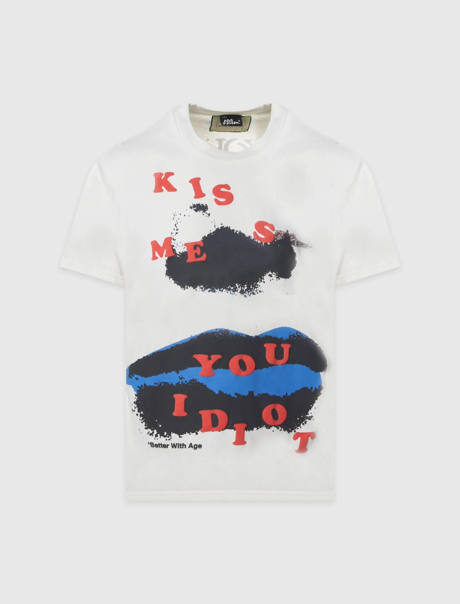 T-SHIRT IDIOTS S'EMBRASSANT