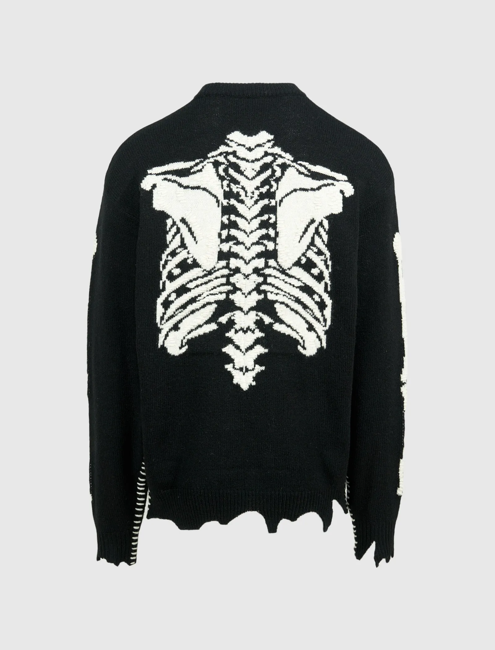 PULL-OVER EN MAILLE OSSATURE