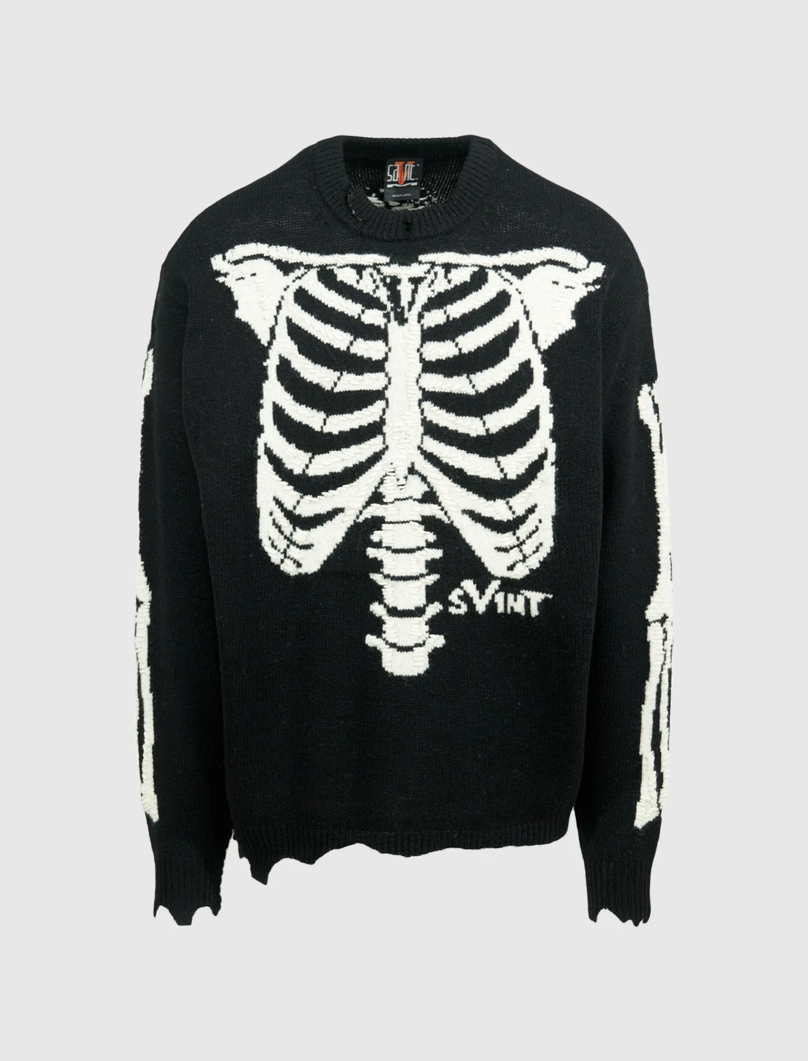 PULL-OVER EN MAILLE OSSATURE