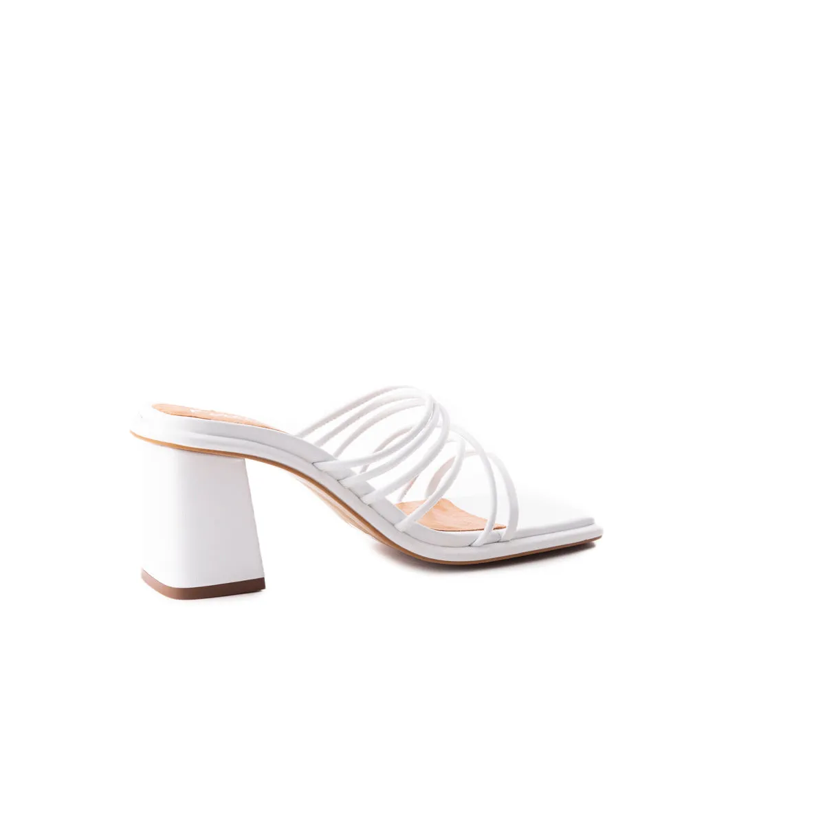 Larisa Cuir Blanc