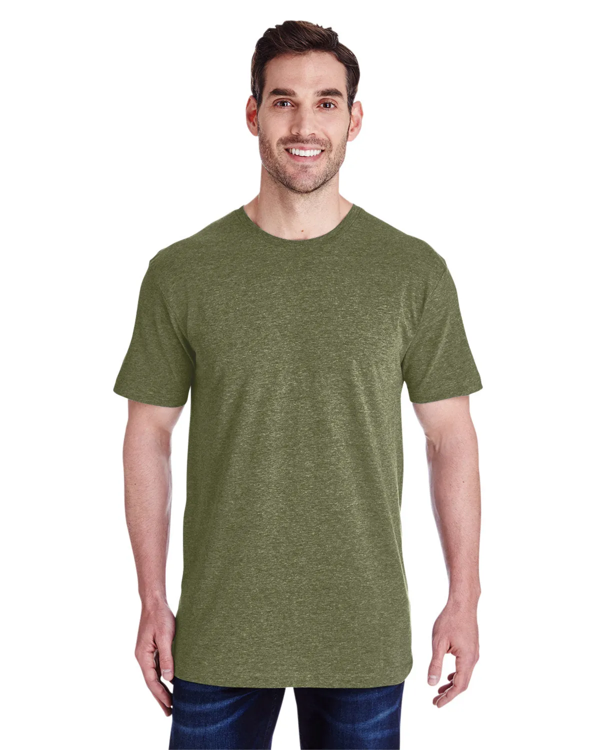 T-shirt en jersey fin pour hommes LAT 6901