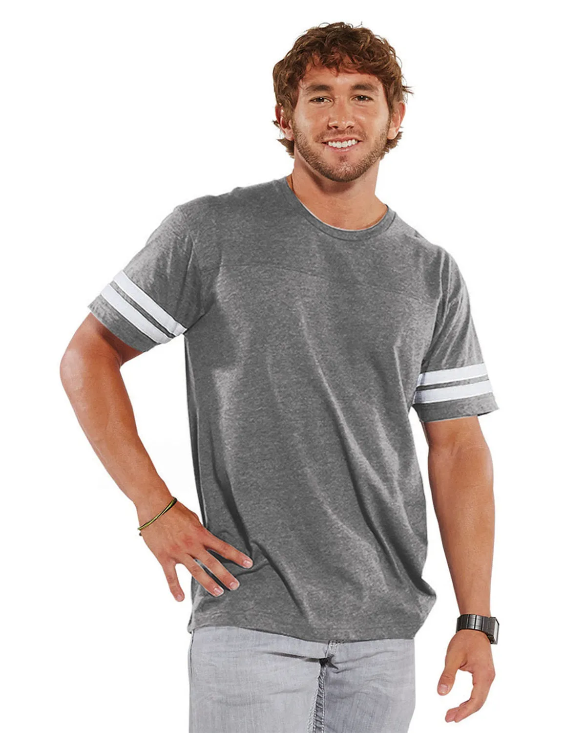 T-shirt de football pour hommes LAT 6937