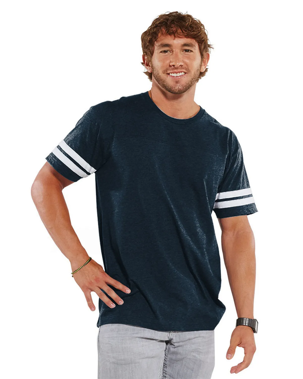 T-shirt de football pour hommes LAT 6937