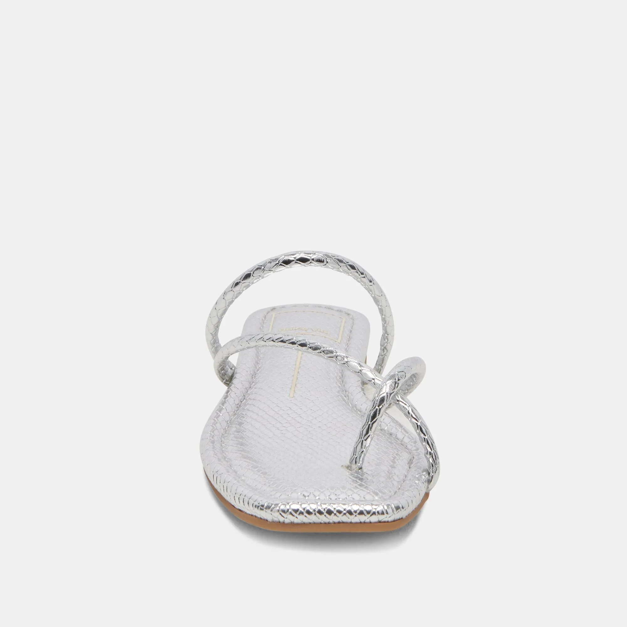 SANDALES LEANNA ARGENTÉES ESTAMPÉES STELLA