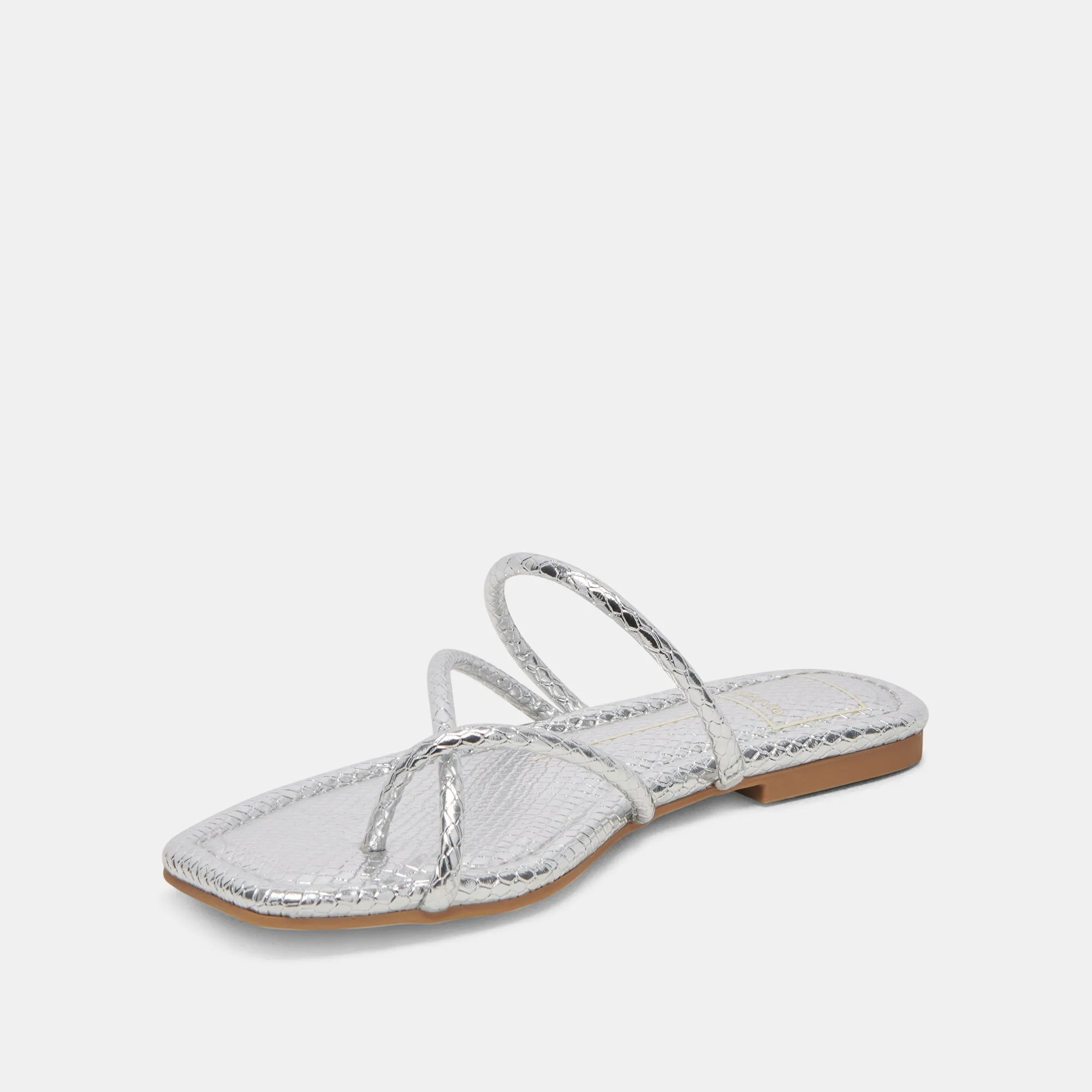 SANDALES LEANNA ARGENTÉES ESTAMPÉES STELLA