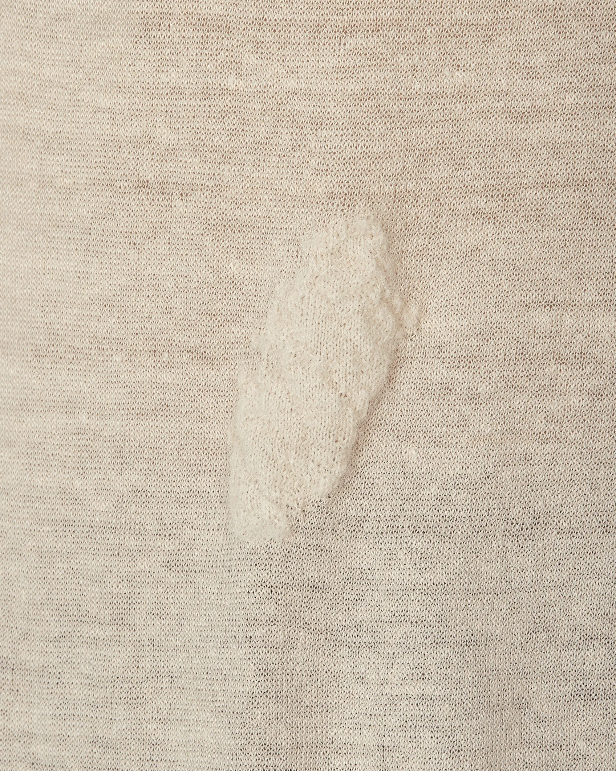 Polo en lin blanc