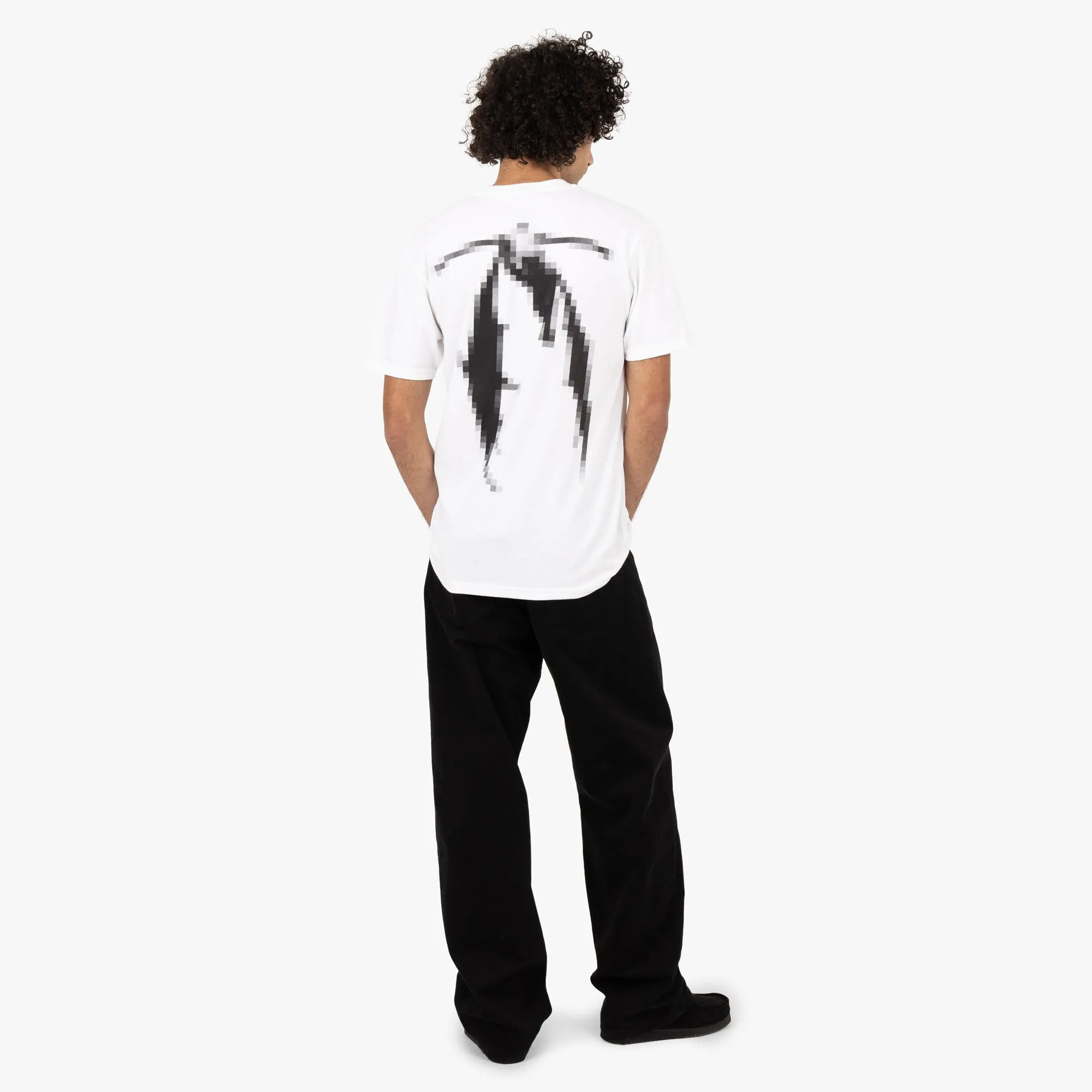 T-shirt Censeur avec Logo Livestock Chain / Blanc