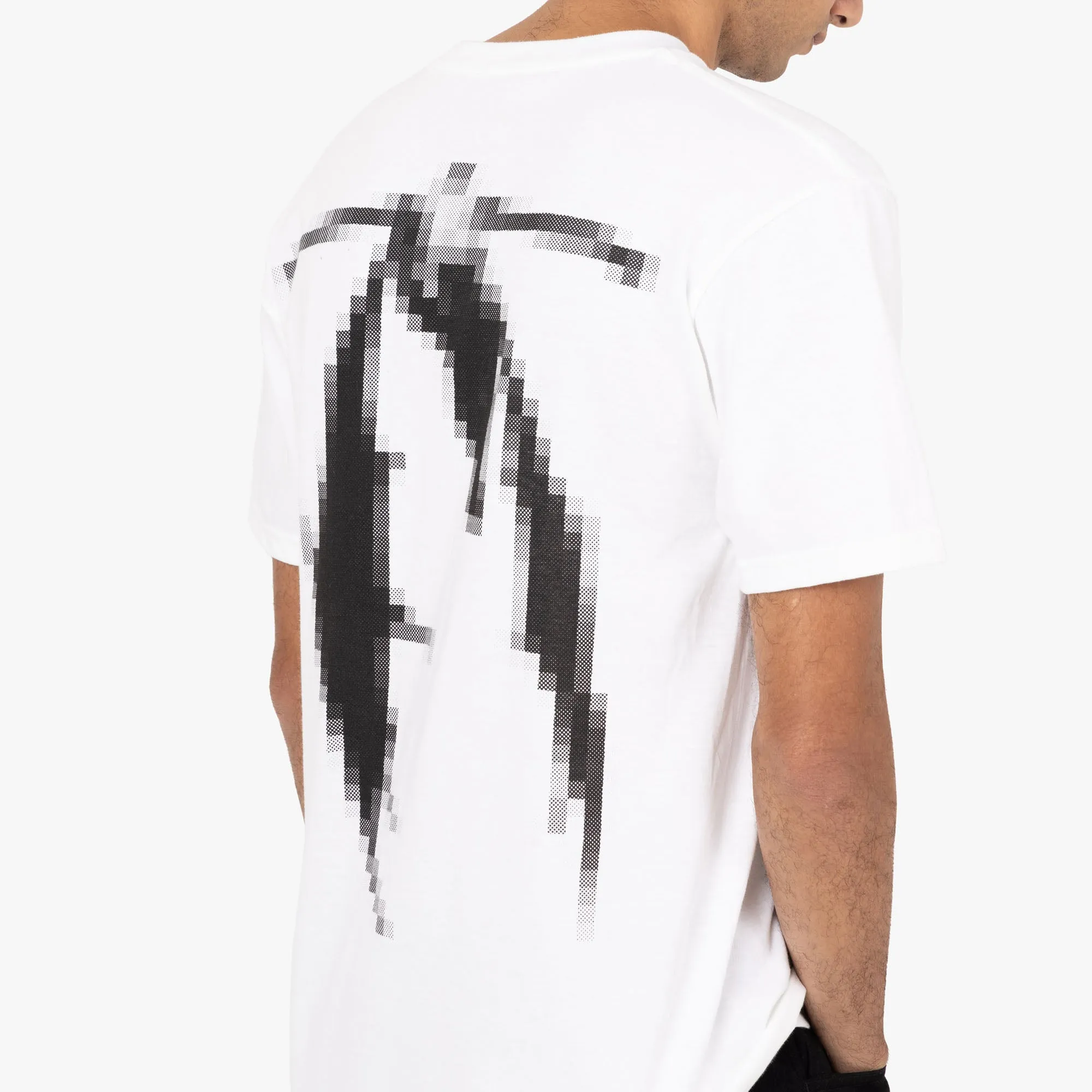 T-shirt Censeur avec Logo Livestock Chain / Blanc