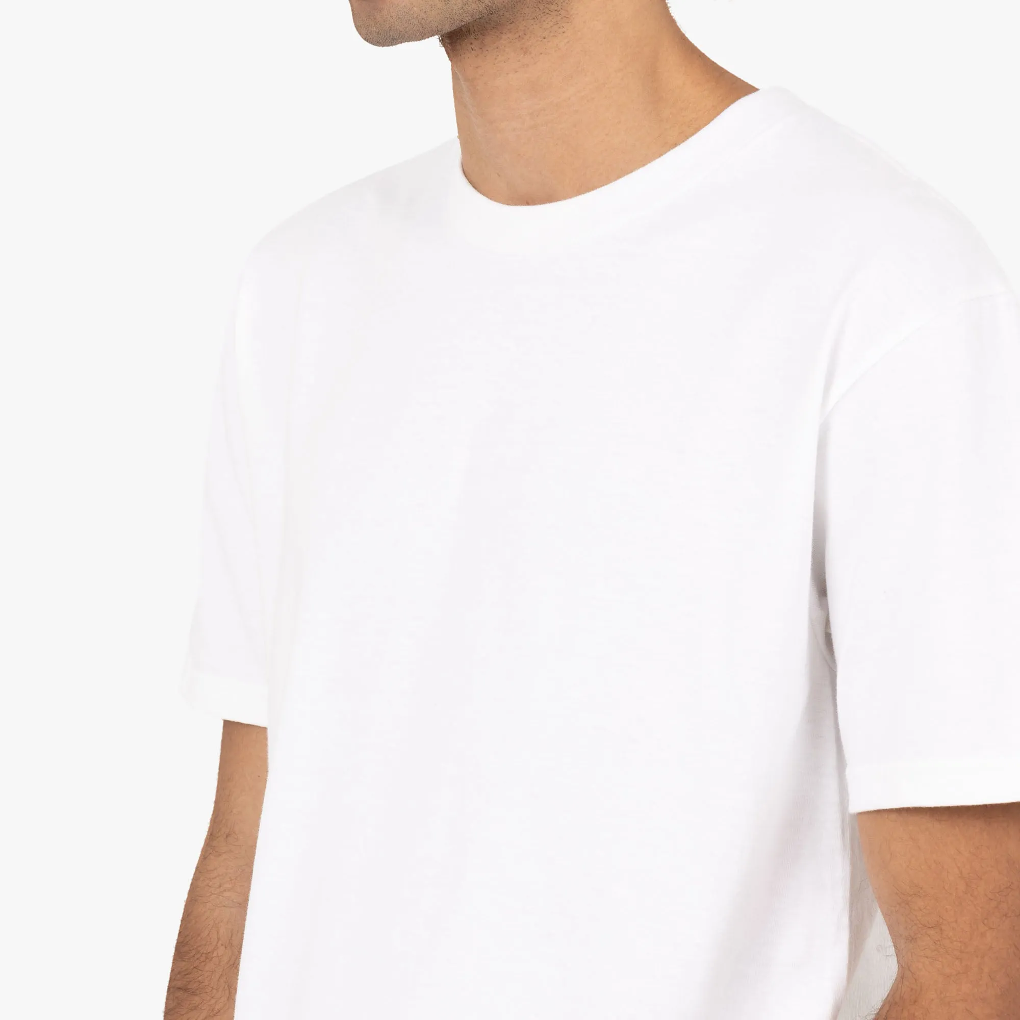 T-shirt Censeur avec Logo Livestock Chain / Blanc