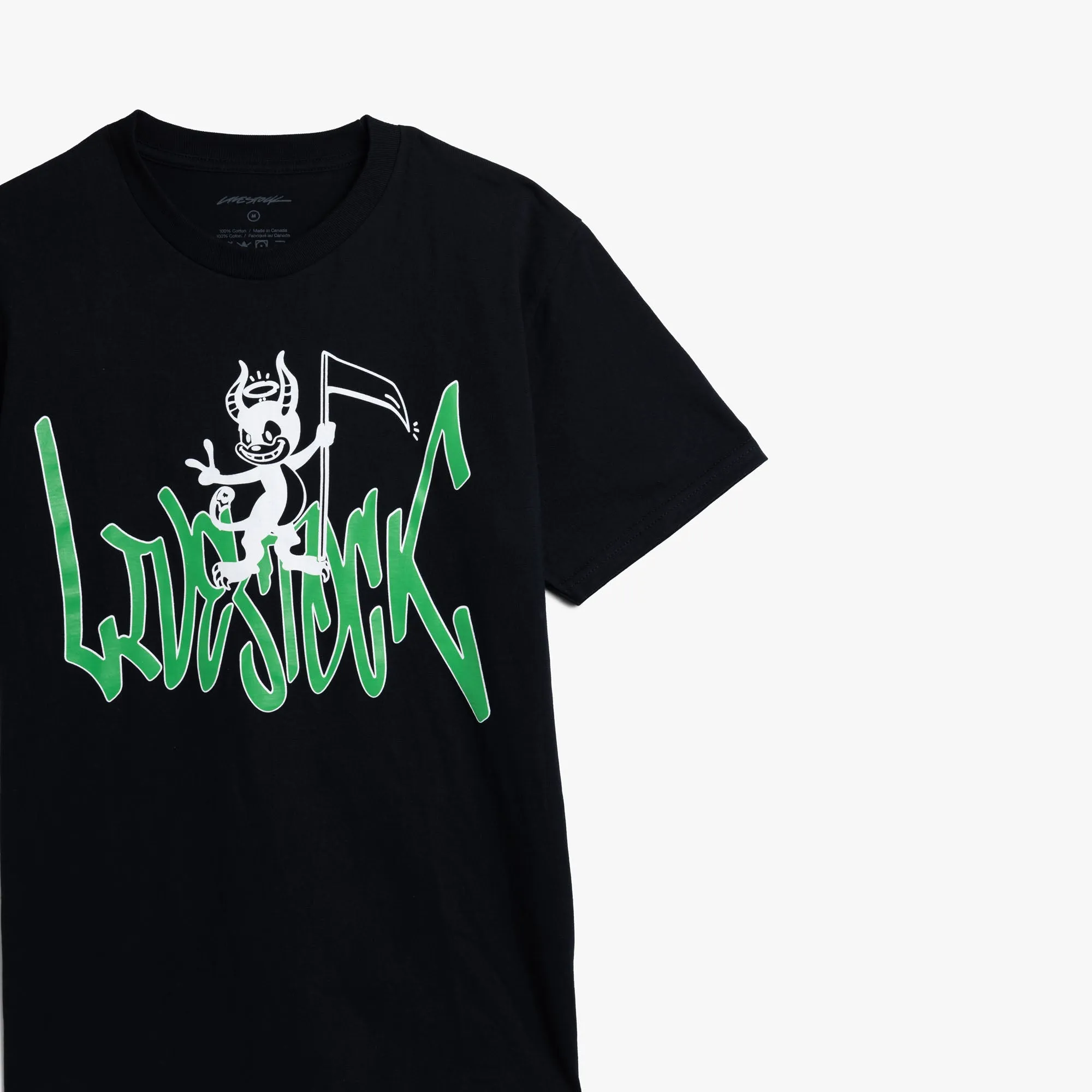 T-shirt Livestock Devil / Noir