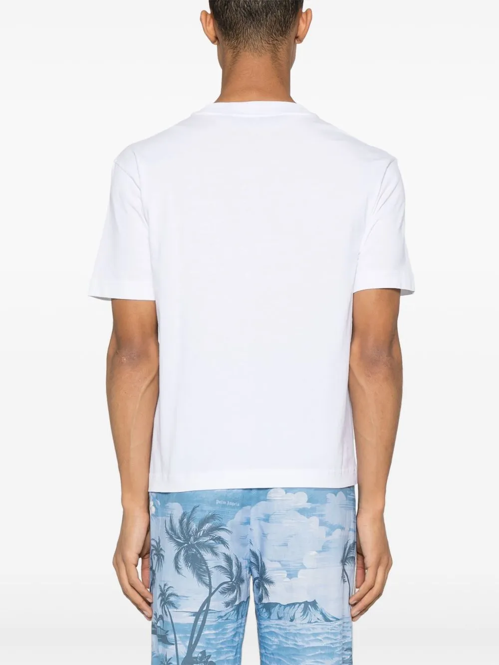 T-shirts en coton brodés logo (lot de trois)