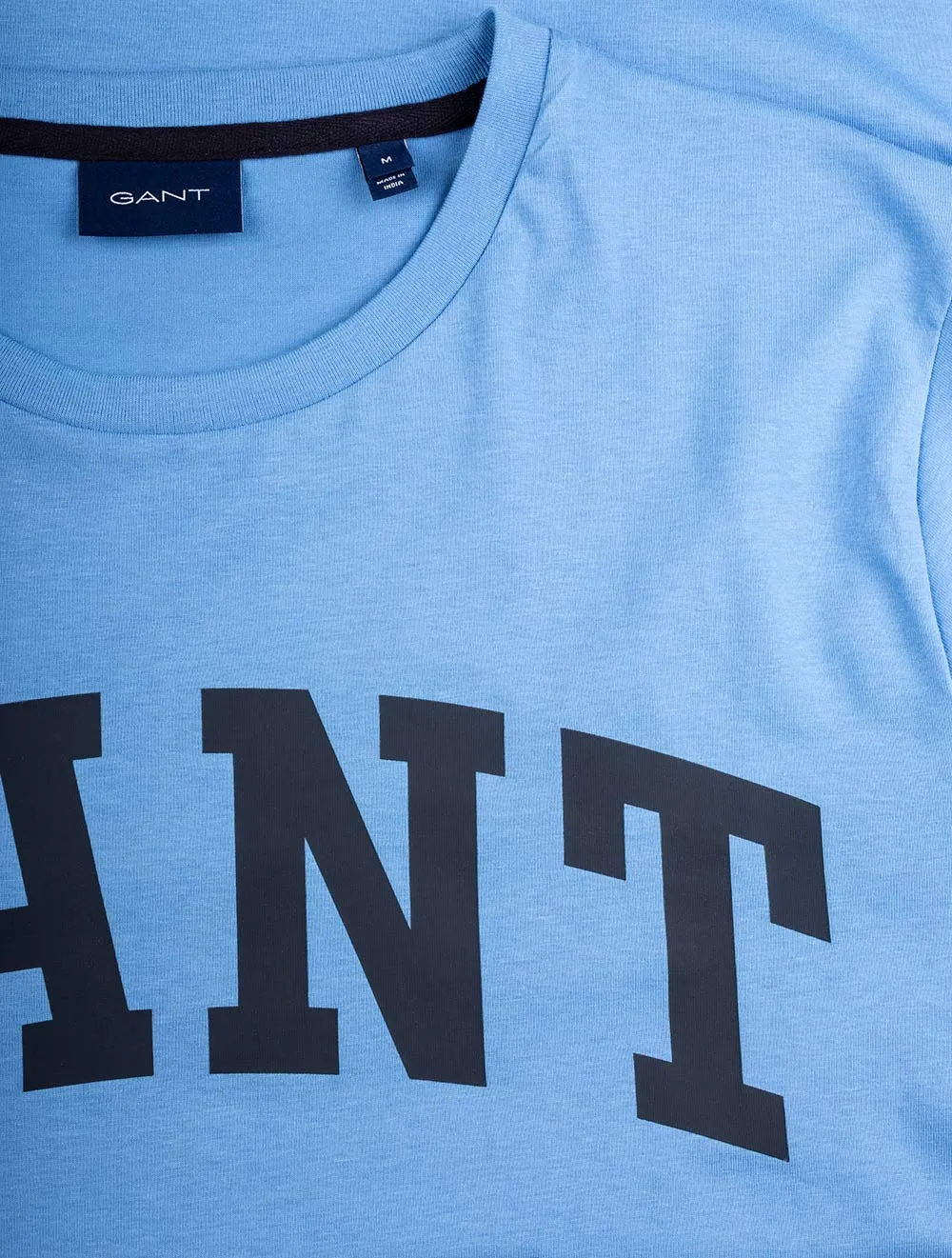 T-shirt à manches courtes avec logo Bleu Pacifique