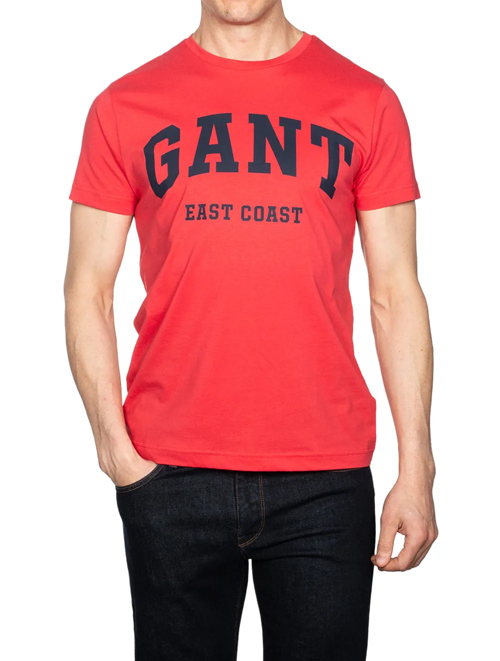 T-shirt à manches courtes avec logo - Rose pastèque