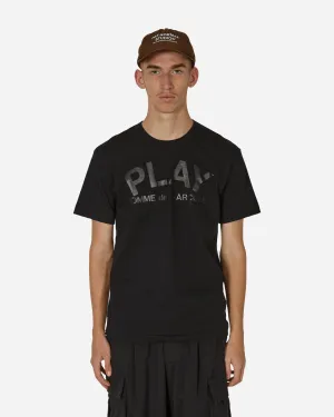 T-shirt à logo noir