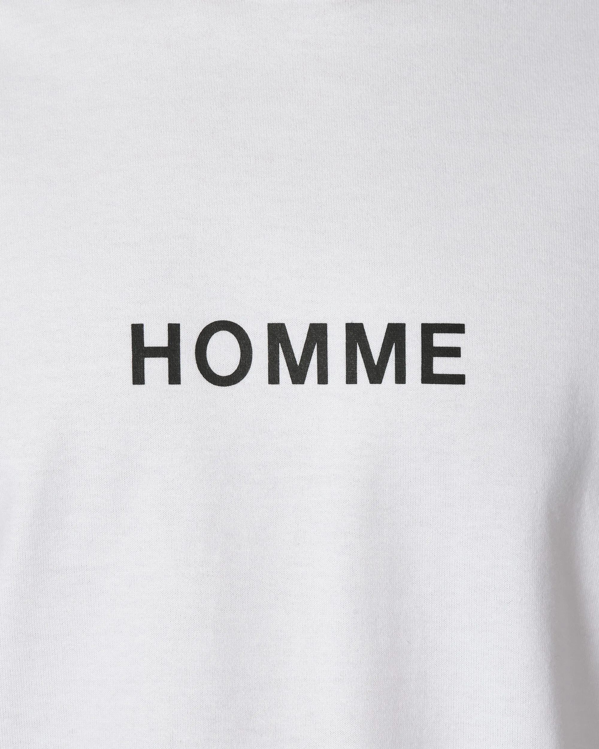 T-shirt à logo blanc