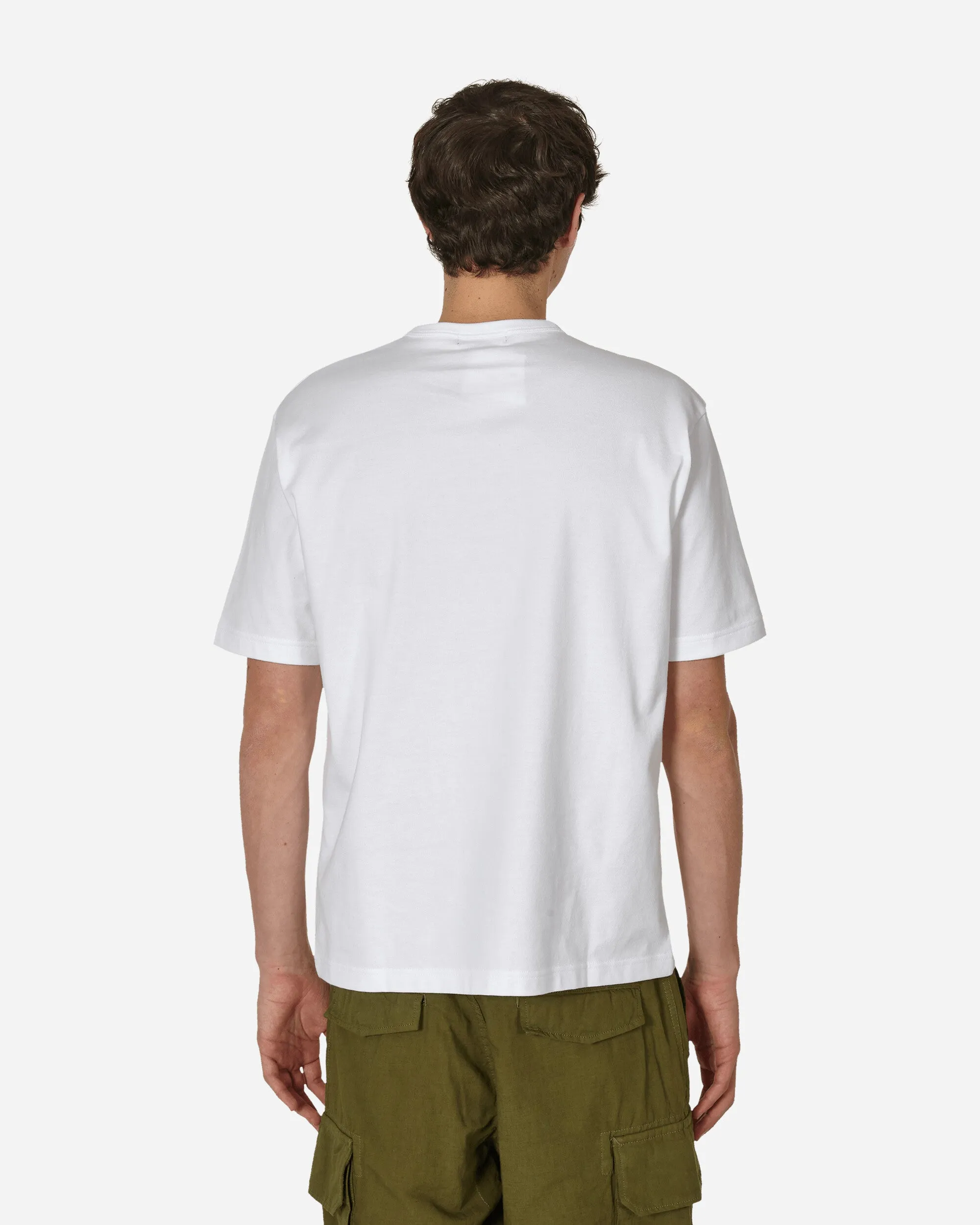 T-shirt à logo blanc