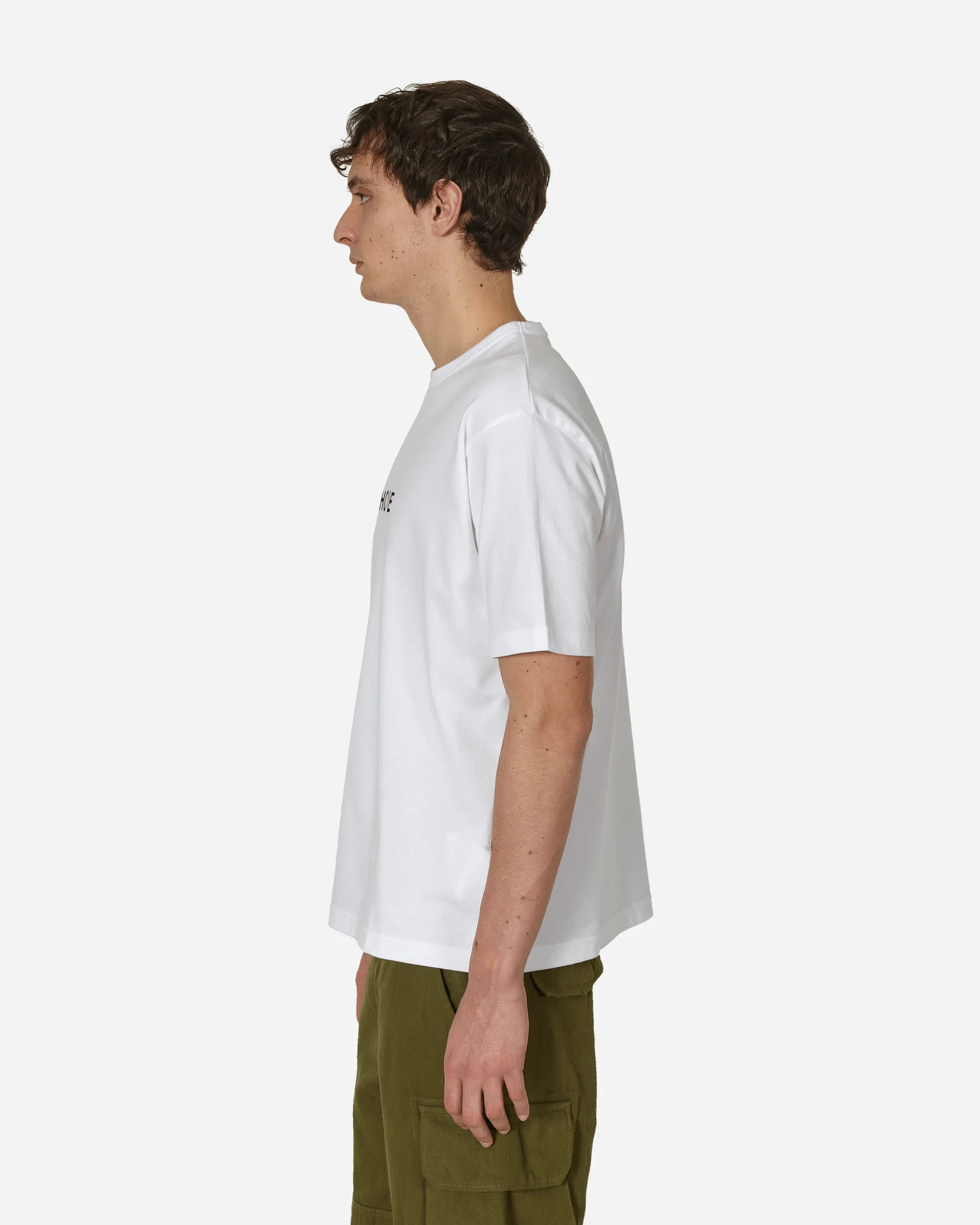 T-shirt à logo blanc