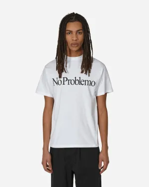 T-shirt à logo blanc