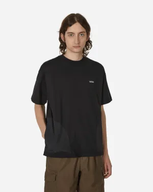 T-shirt basique noir à encolure ronde