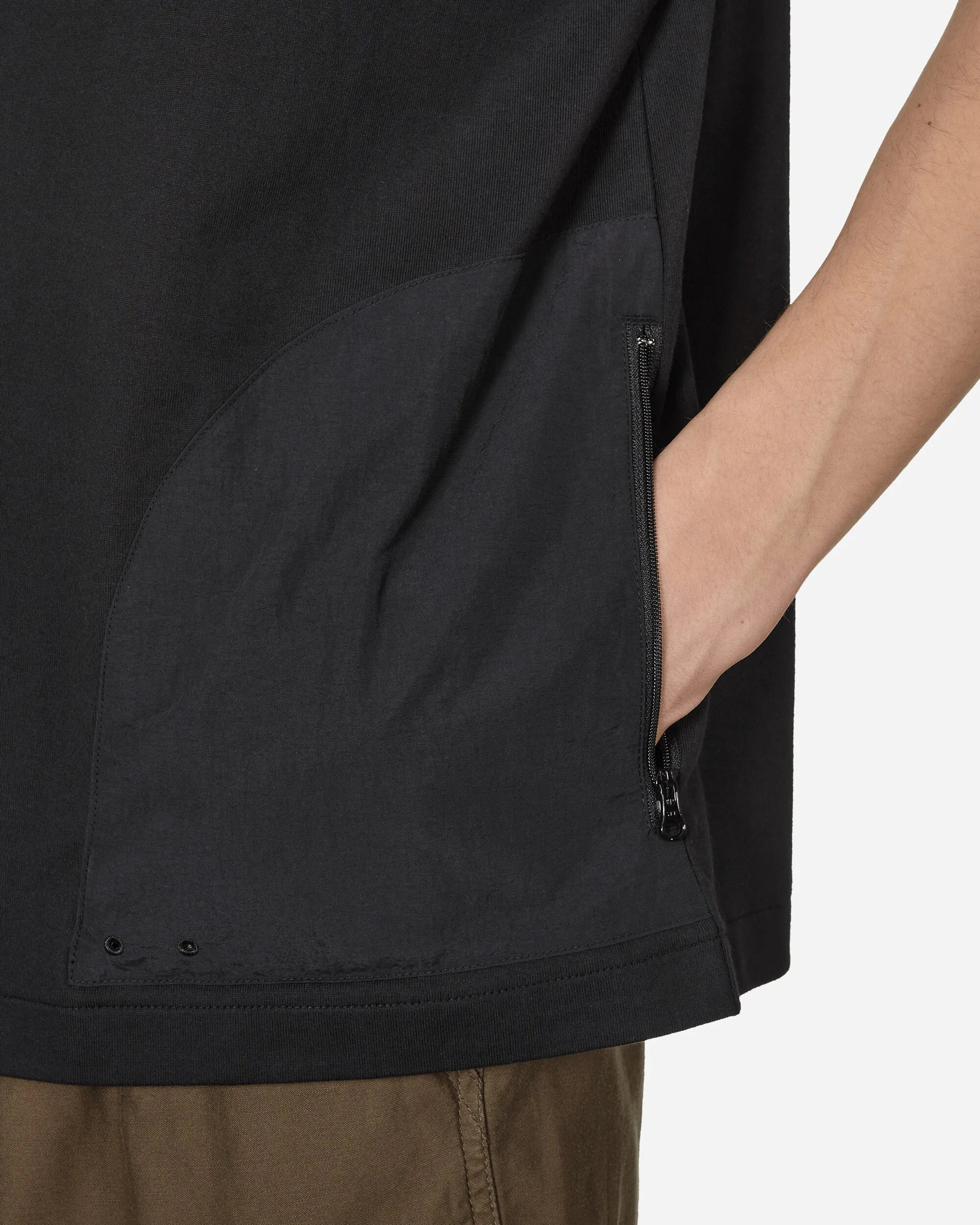 T-shirt basique noir à encolure ronde