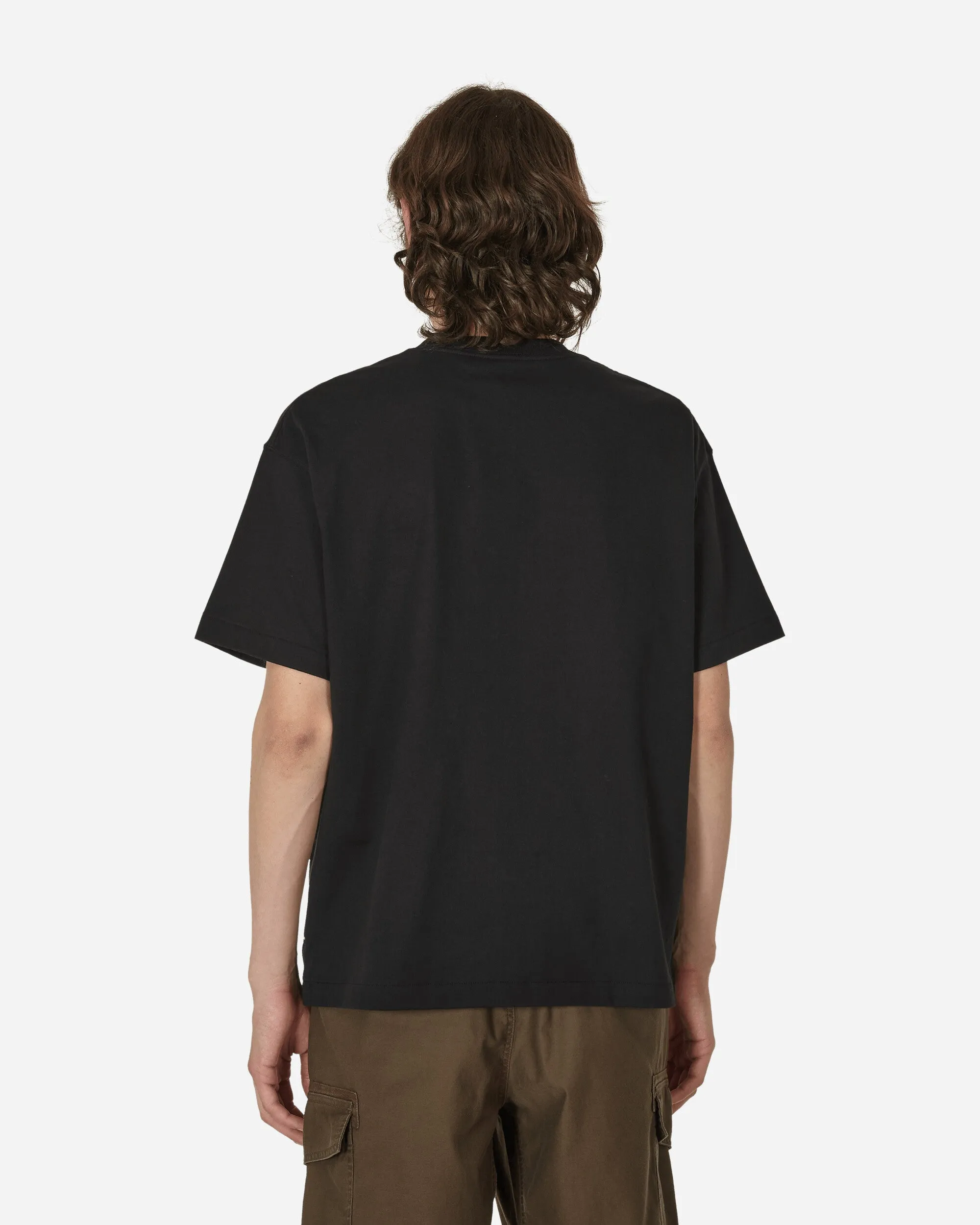 T-shirt basique noir à encolure ronde