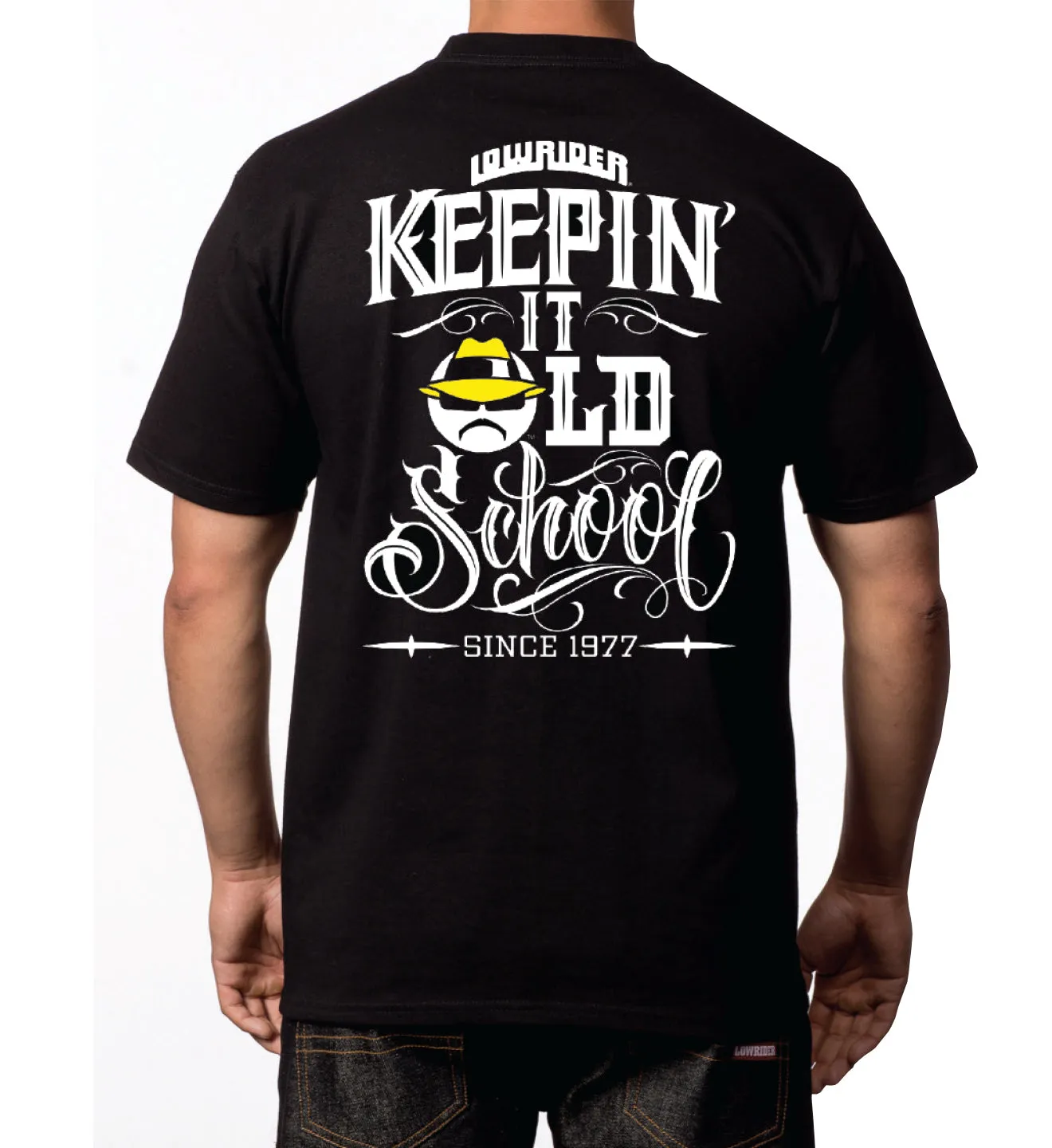 T-shirt Lowrider KEEPIN' IT OLD SCHOOL - Vêtements Lowrider
