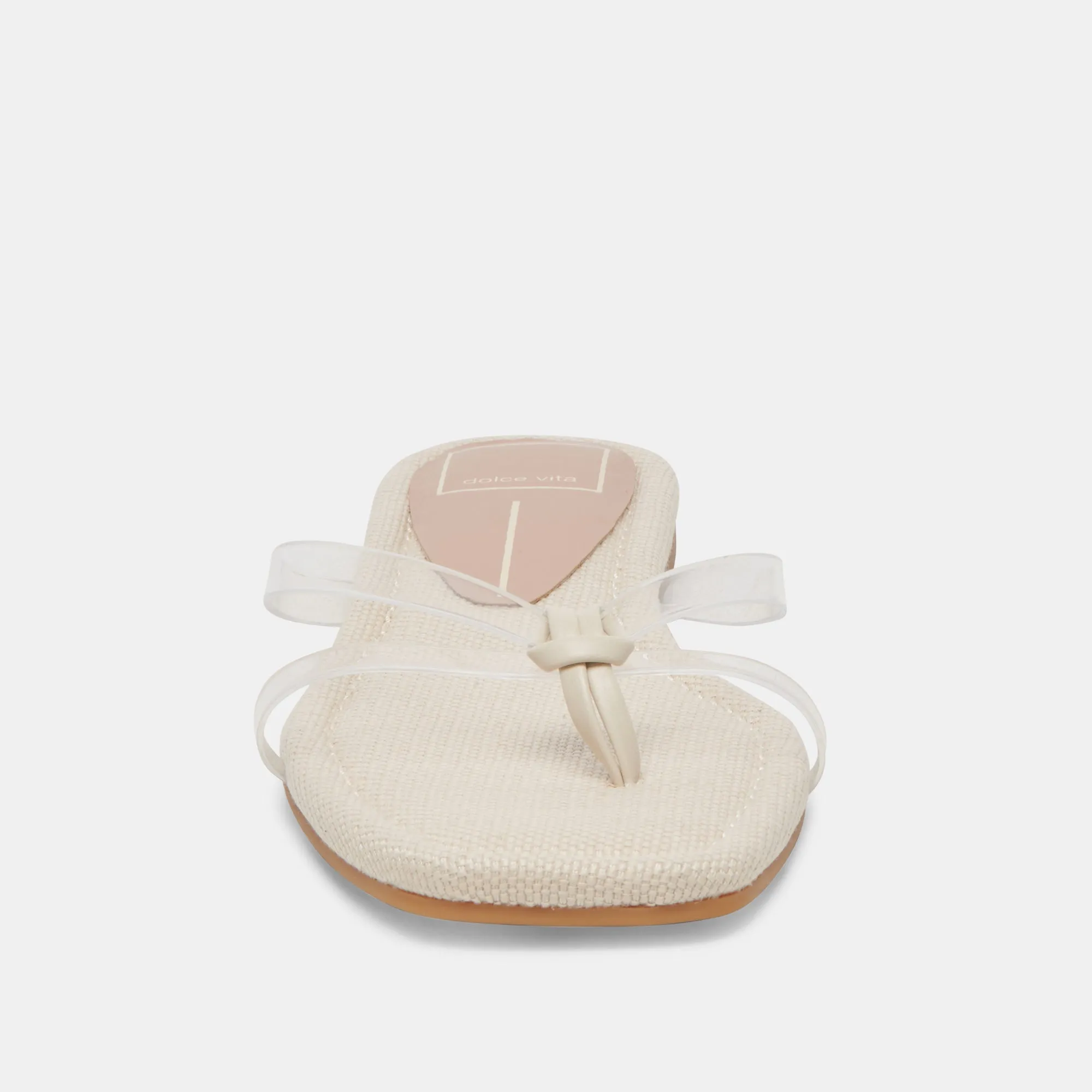 SANDALES LUCCA EN VINYLE CRISTAL