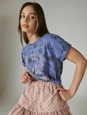 T-shirt classique à manches courtes Lucky Brand Acdc multicolore Lucky Brand