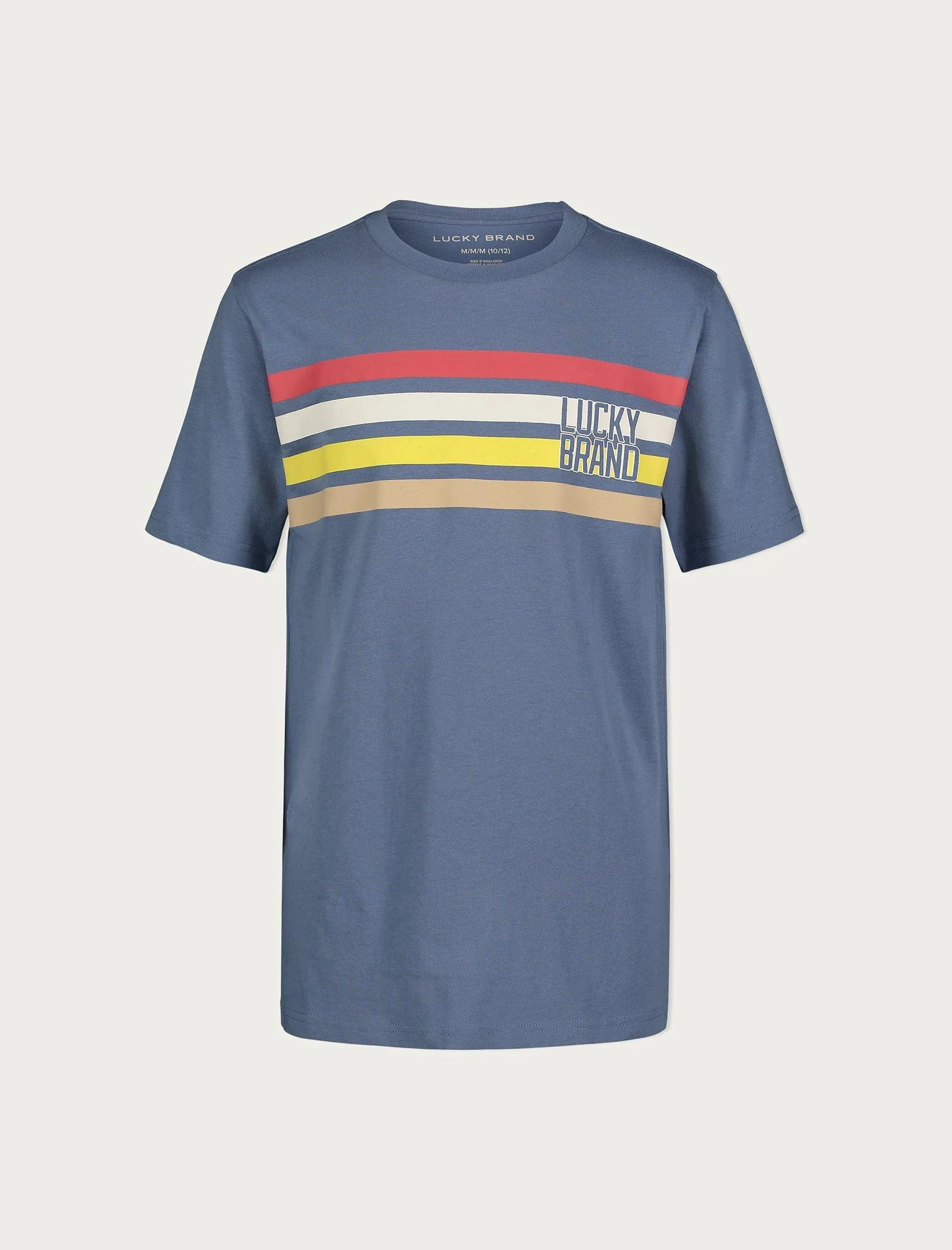 T-shirt pour garçons Lucky Brand Bleu foncé Lucky Brand