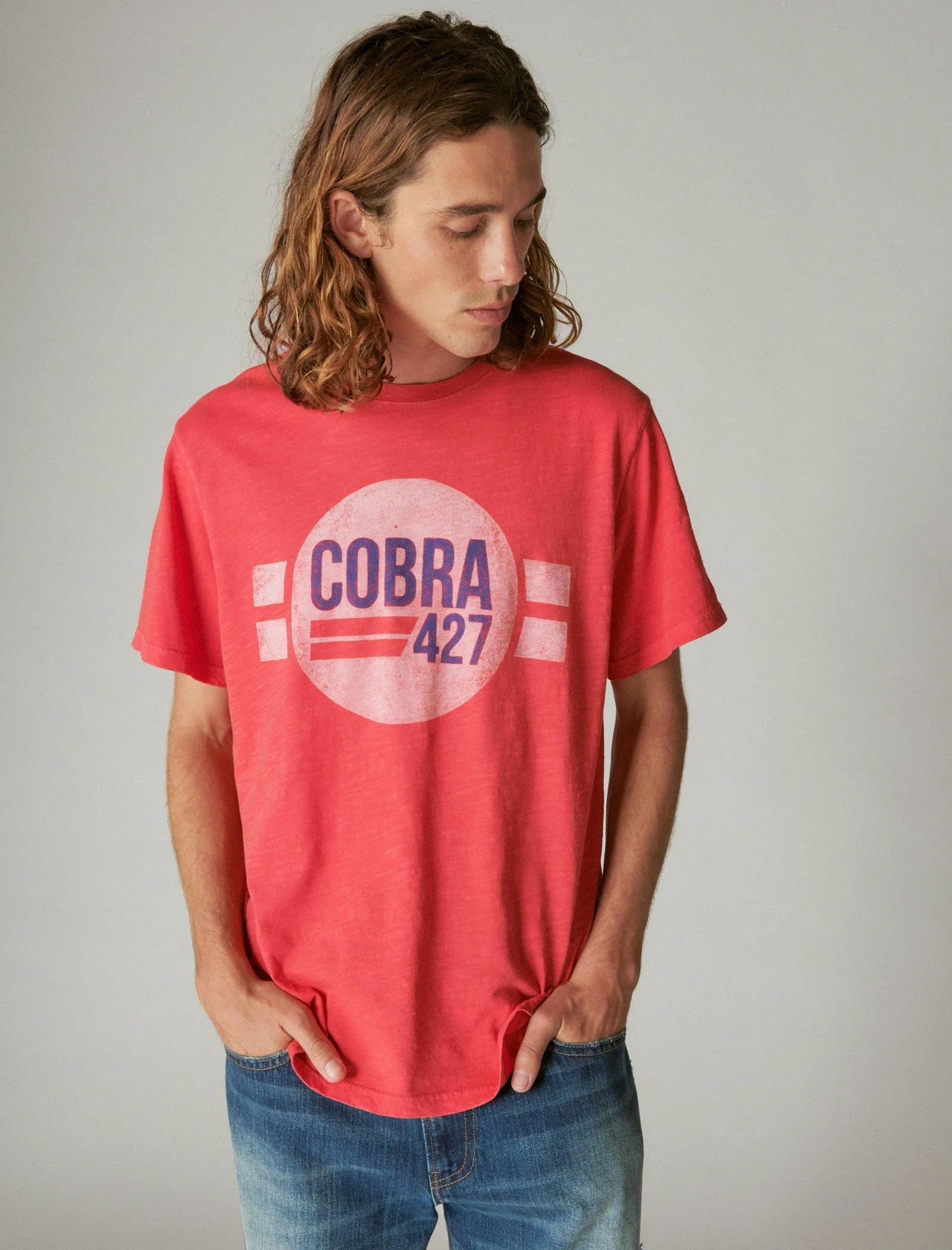 T-shirt Lucky Brand Ford Cobra Purée de tomate Lucky Brand