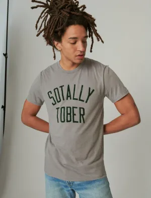 Lucky Brand T-shirt Sotally Tober Gris givré Lucky Brand