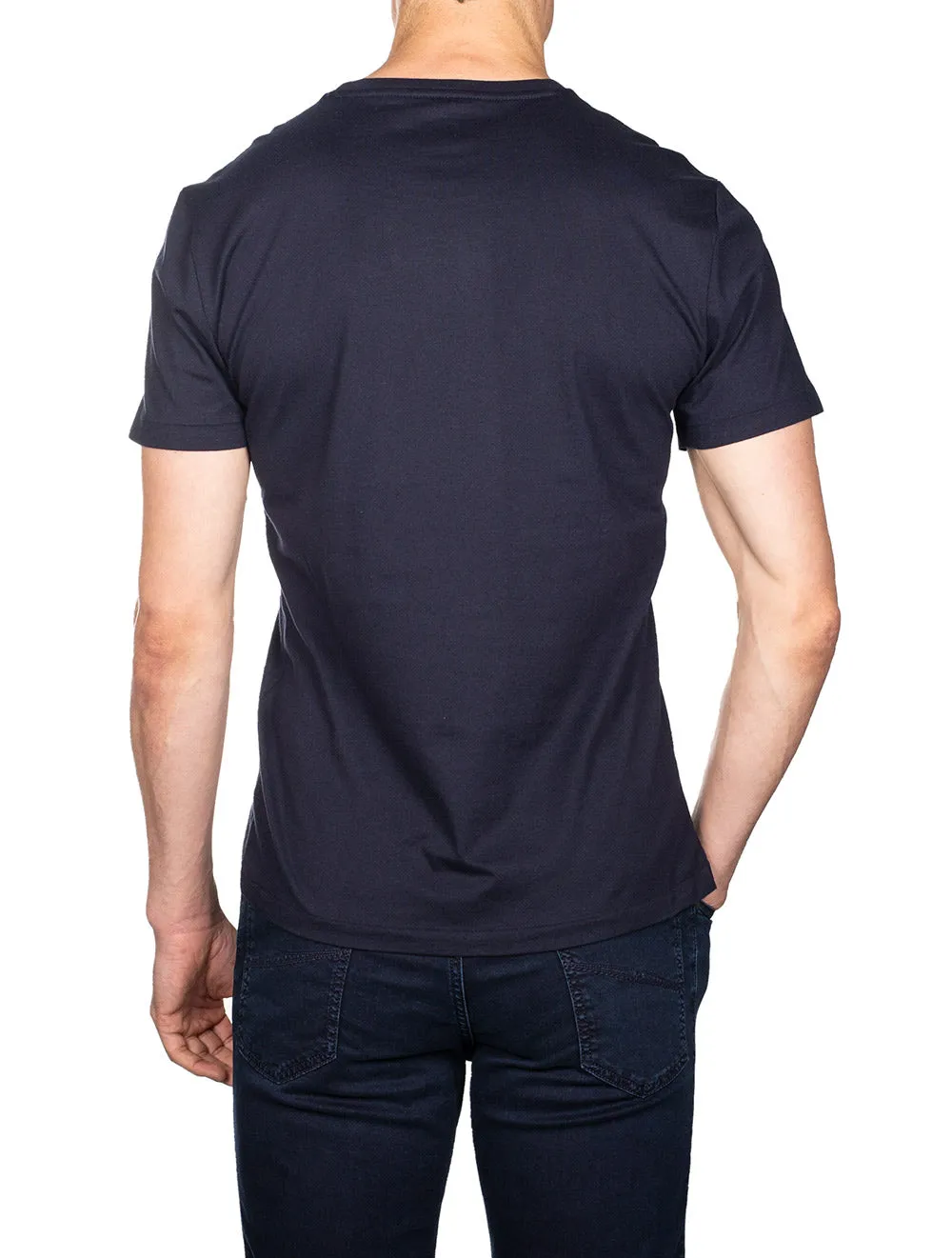 T-shirt de performance luxe Marine