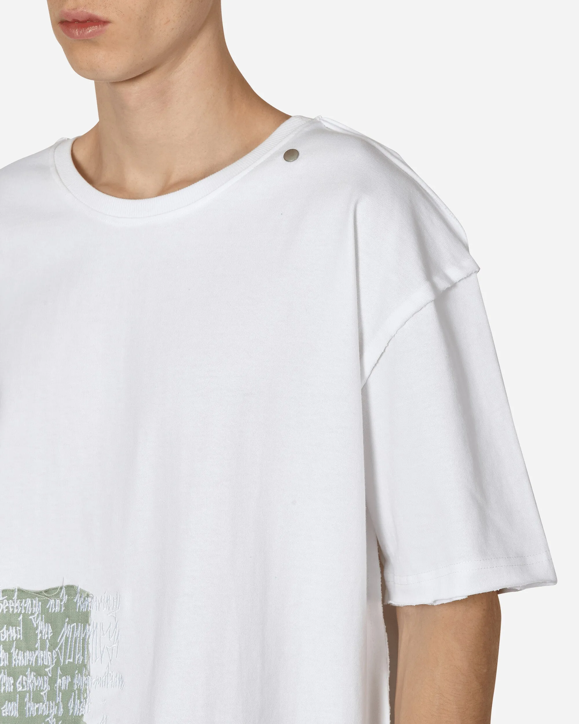 T-shirt Manuscripto Blanc