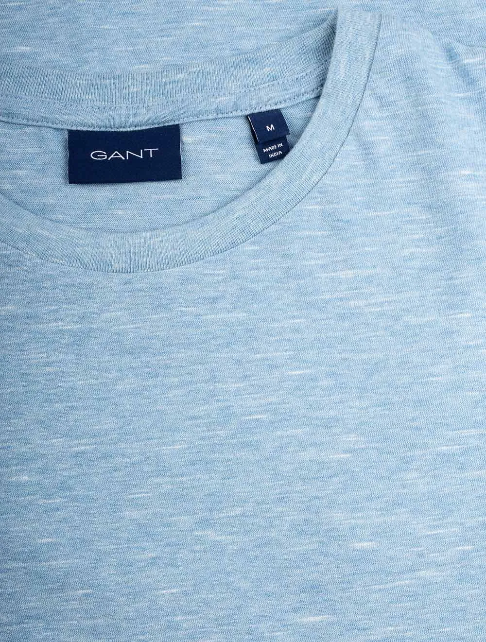 T-shirt à manches courtes marbré Bleu Cascade