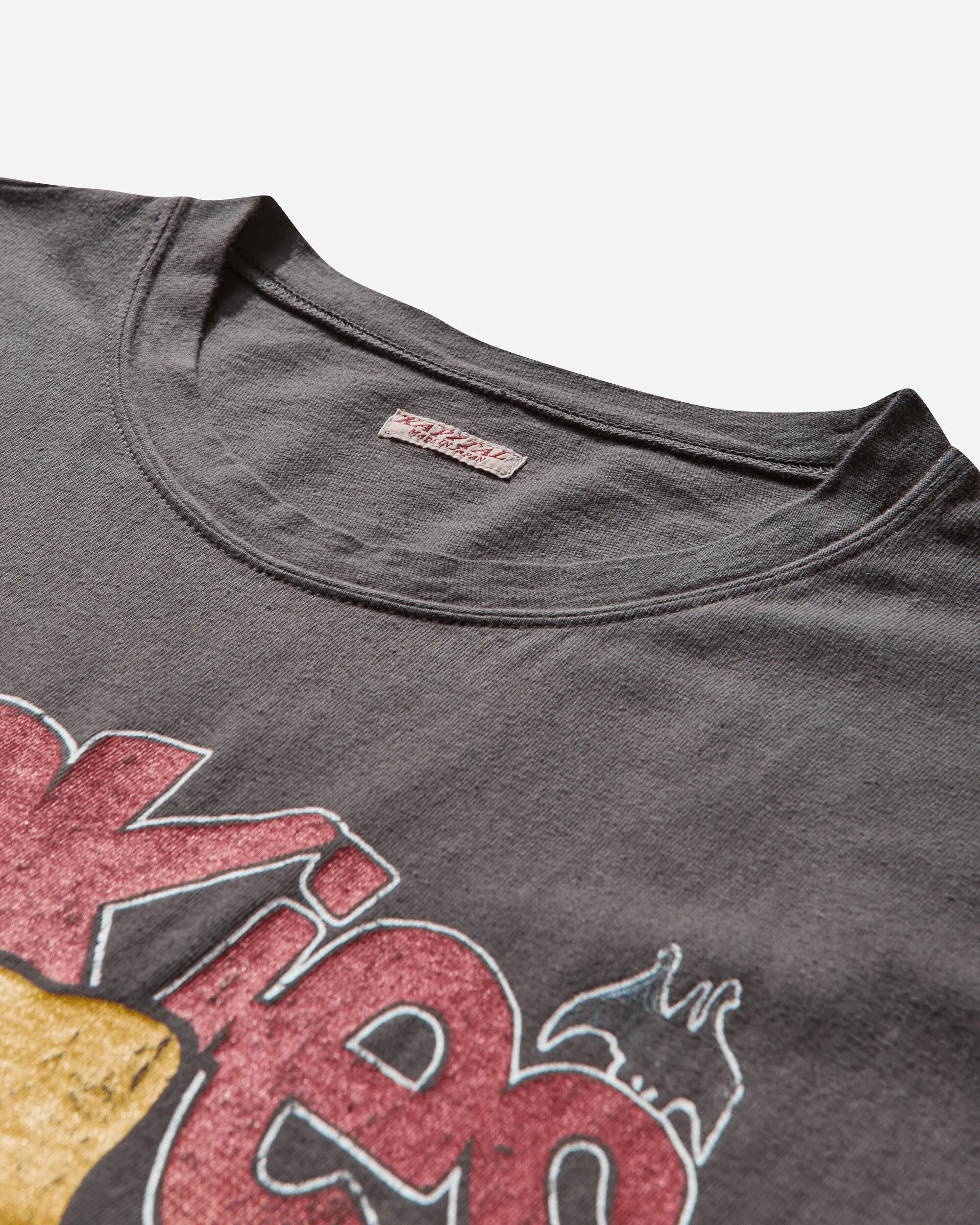 T-shirt large sans manches pour hommes 20/-Jersey (Buster Peckish Bowy) Noir encre