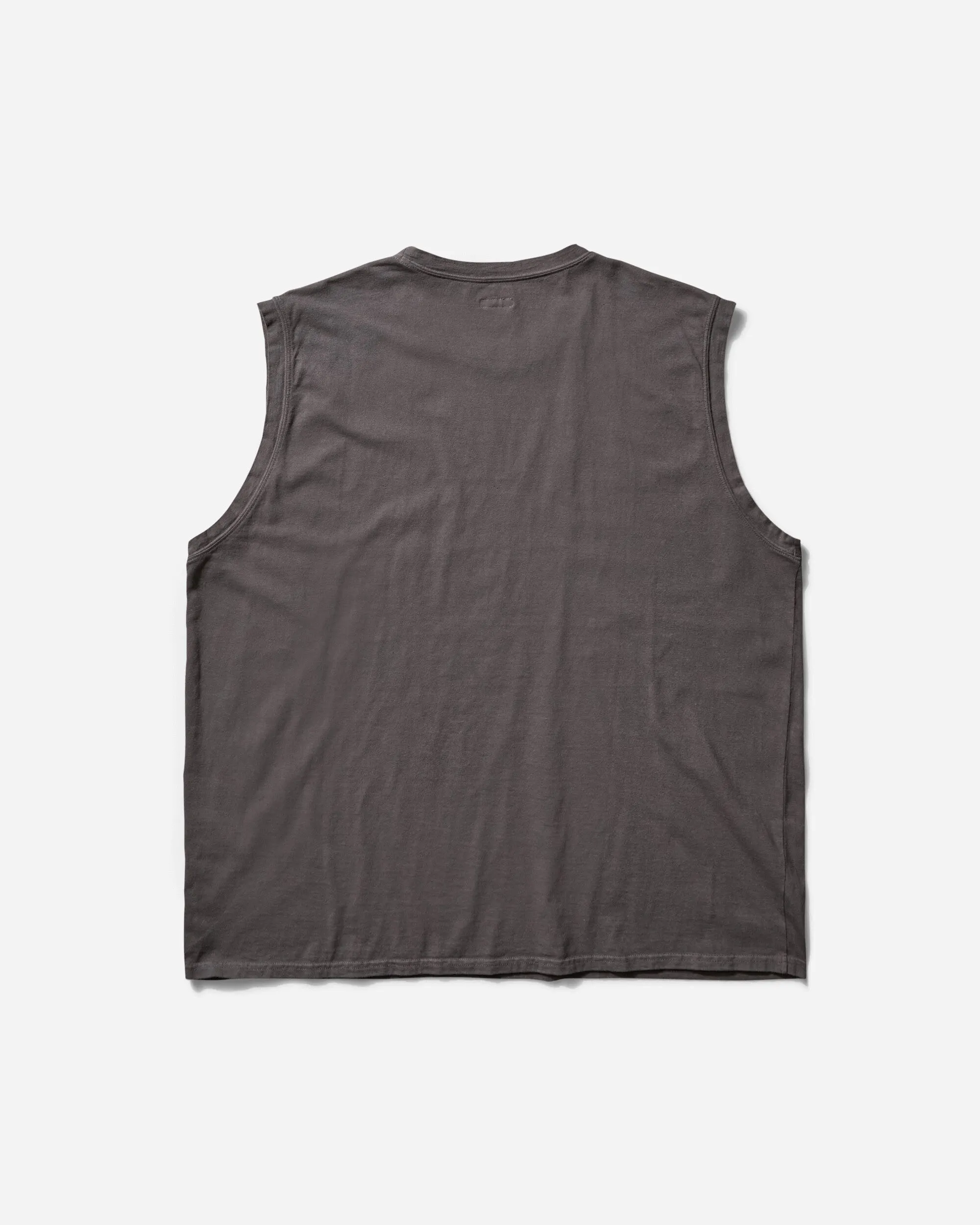 T-shirt large sans manches pour hommes 20/-Jersey (Buster Peckish Bowy) Noir encre