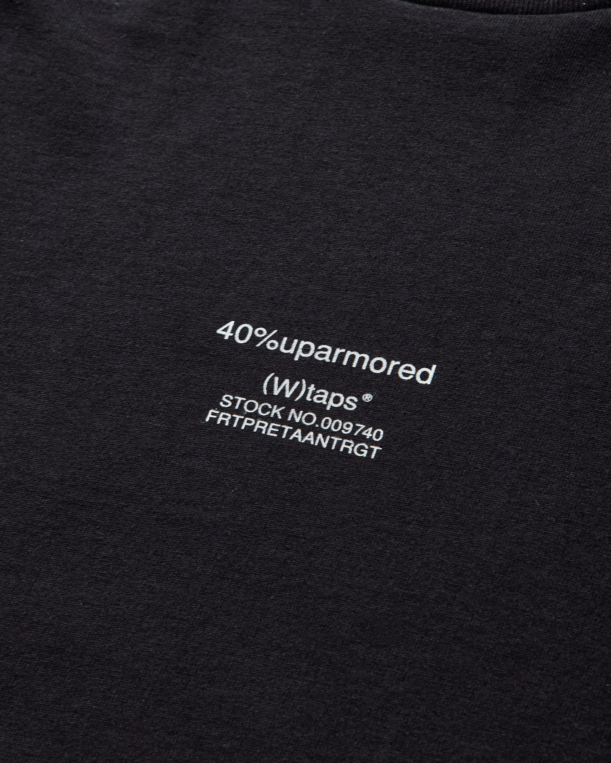 T-shirt manches longues renforcé 40PCT pour homme Noir