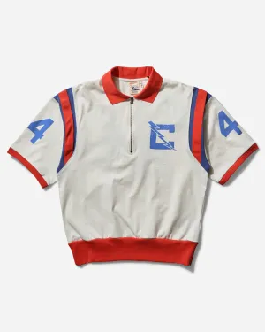 Chemise à zip Pool Boy pour homme années 50 Perle